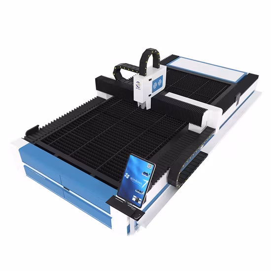 Máy cắt laser sợi quang kiểu gantry kích thước lớn dành cho công việc cắt chính xác và nhanh chóng