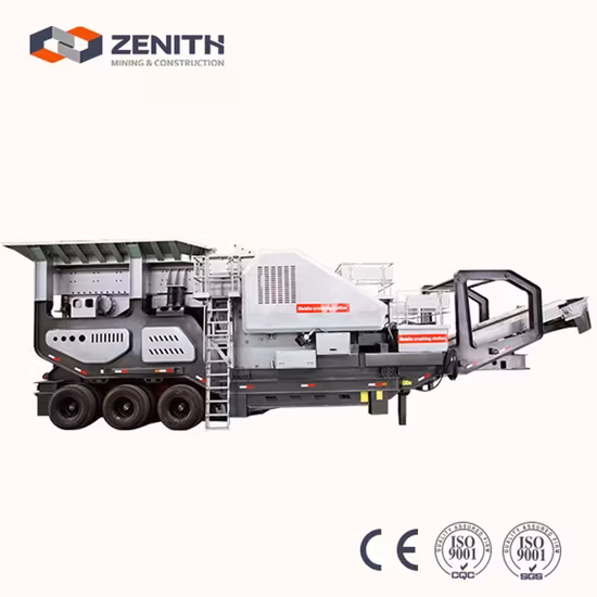 Máy nghiền đá di động nhỏ gọn với hiệu suất nghiền cao, phù hợp cho đá cứng và than