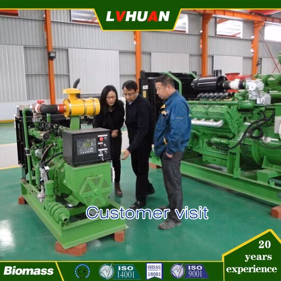 300kw -500kw Máy phát điện khí sinh học với 500/600rpm Tốc độ thấp và sự cố thấp