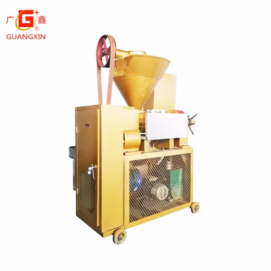 Máy ép dầu dùng cho hướng dương, dừa và đậu phộng của thương hiệu Mianyang Guangxin