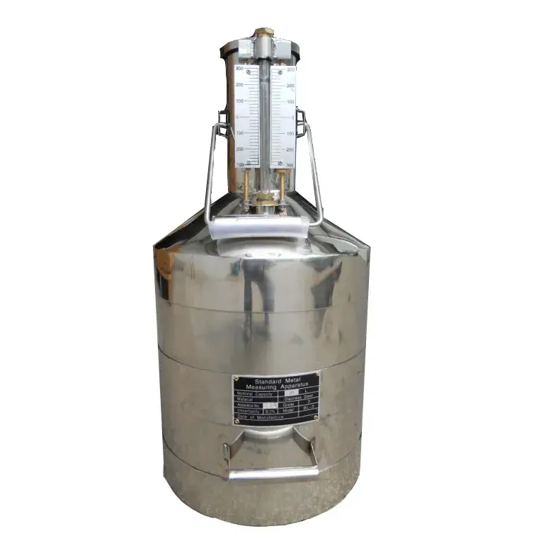 Bình đo thể tích nhiên liệu di động từ thép không gỉ, có dung tích 5L, 10L và 20L