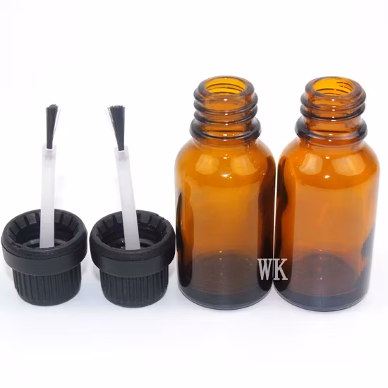 15ml Hộp ngâm móng acrylic – Sản phẩm tẩy sơn móng tay với cọ