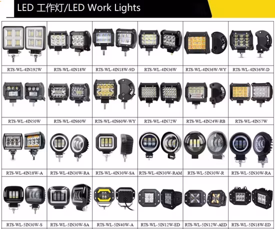 Đèn làm việc LED/Đèn pha Sptigh 4X6 5X7 Wrangler/Đèn pha LED/Bóng đèn pha LED - Ống kính máy chiếu Bi-LED/Bảng điều khiển LED Bulbs - Ba9s LED Bulb t10