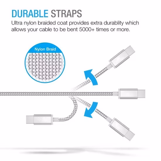 5A Dây Cáp Sạc Nhanh USB-C Loại-C Dùng Cho Sạc Nhanh và Truyền Dữ Liệu