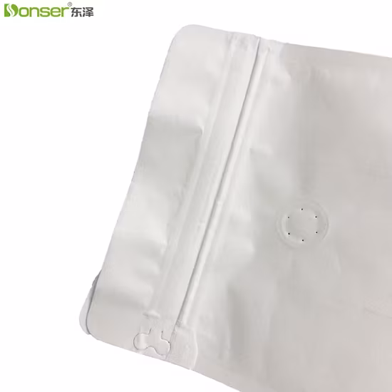 Túi lưu trữ cà phê chất lượng cao, 800g, tùy chỉnh 8 Túi nhựa ziplock bên hông
