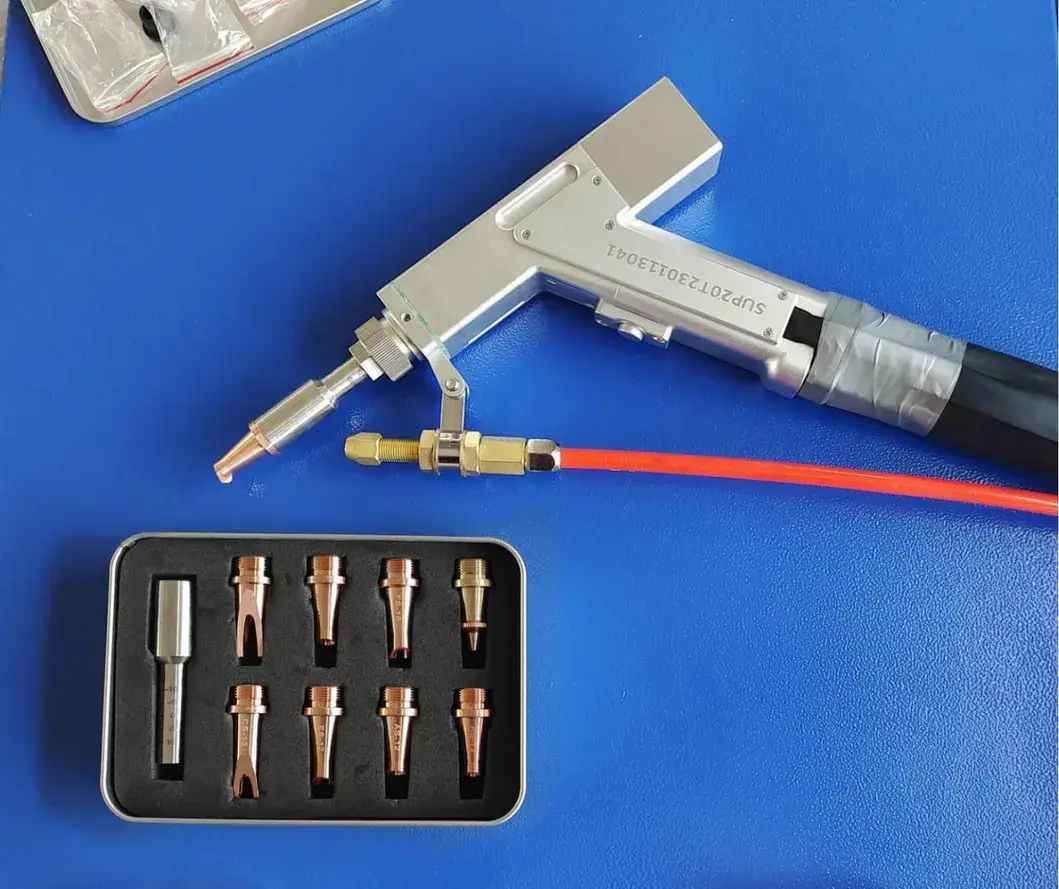 Máy hàn laser sợi kim loại cầm tay 4in1 công suất 3000W - Sản phẩm mới nhất hình ảnh 16-description