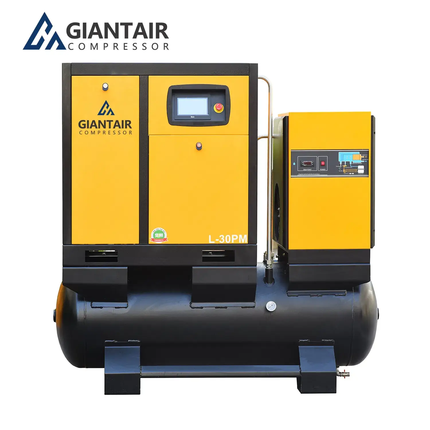 Máy nén khí vít tất cả trong một: Sự lựa chọn cho công suất 5.5kw, 7.5kw và 11kw