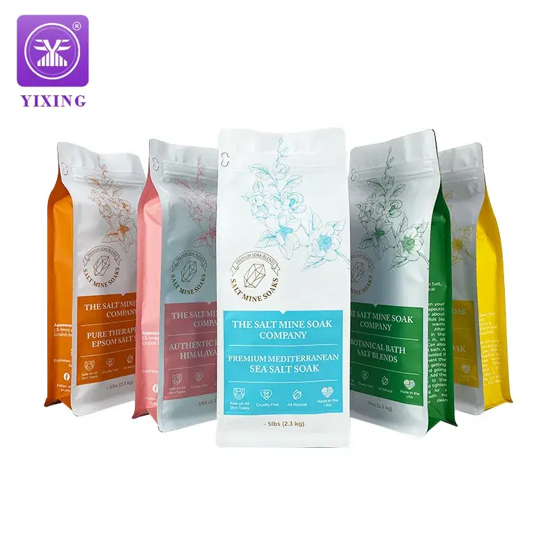 Tẩy tế bào chết bằng cà phê Himalaya - Sản phẩm túi đựng trứng muối lớn 50 Lb và 250g, 500g