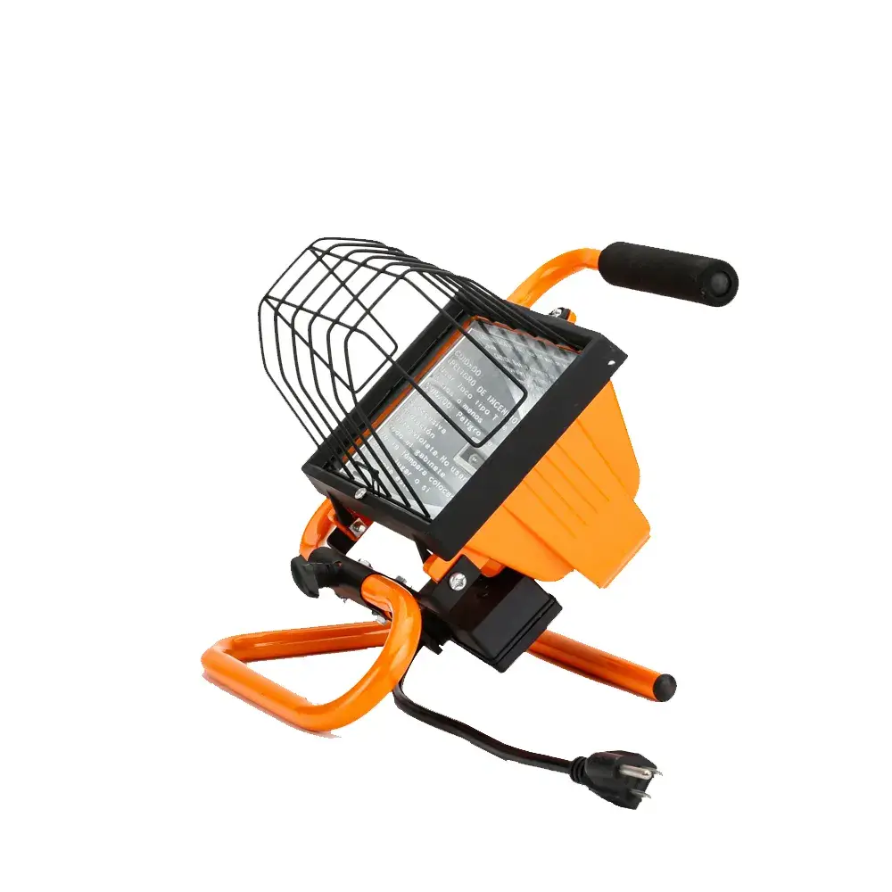 Đèn làm việc halogen 500W IP54 với thiết kế nắp nhôm tinh tế