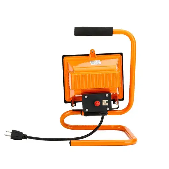 Đèn làm việc halogen 500W IP54 với thiết kế nắp nhôm tinh tế