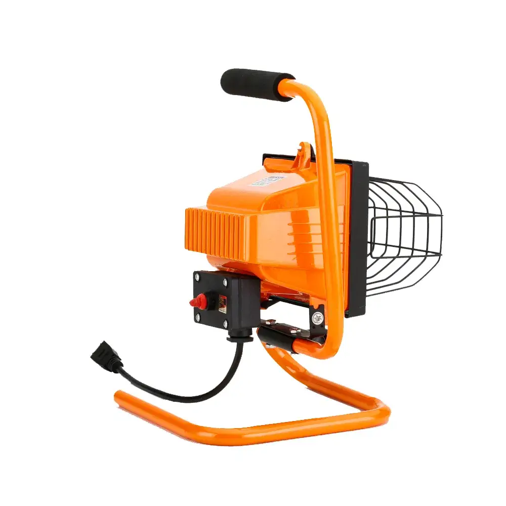 Đèn làm việc halogen 500W IP54 với thiết kế nắp nhôm tinh tế