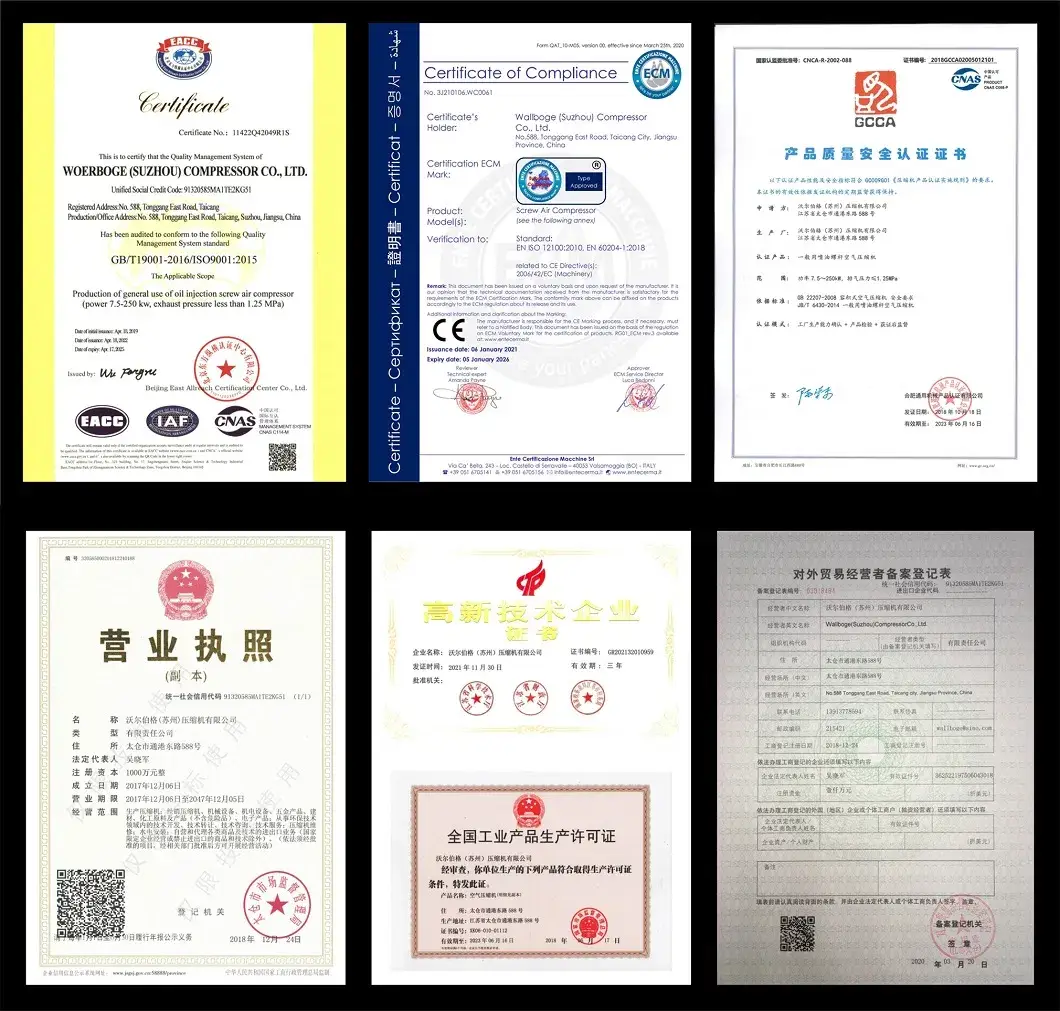 Bơm khí nén hai cấp áp suất thấp truyền động bằng nam châm vĩnh cửu - Tiết kiệm năng lượng hình ảnh 13-description