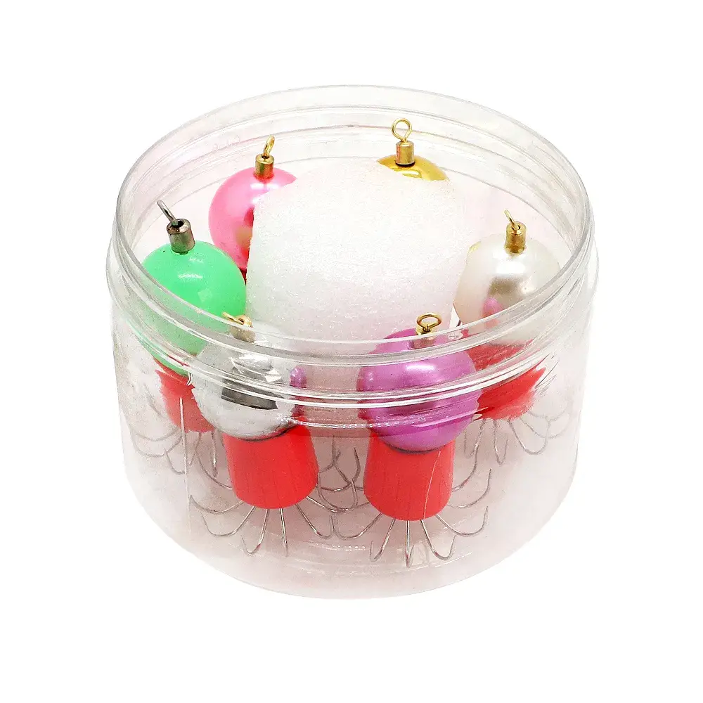 Bộ 6 viên Bóng Bạch Tuộc Mồi Mực 50g - Sản Phẩm Đóng Gói Hộp Tròn, Dạng Móc Mềm hình ảnh 13-description