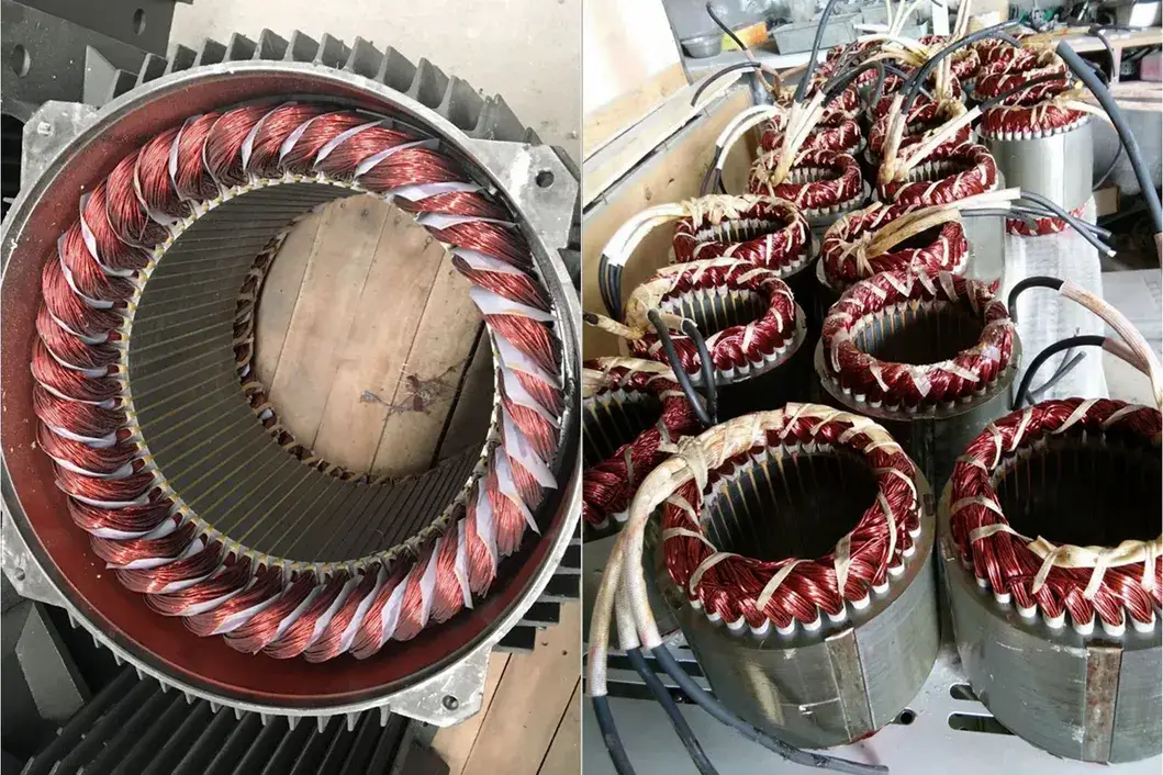 Máy phát điện nam châm vĩnh cửu 50kw: Thiết bị hoạt động hiệu suất cao và tốc độ thấp cho năng lượng thủy điện hình ảnh 16-description