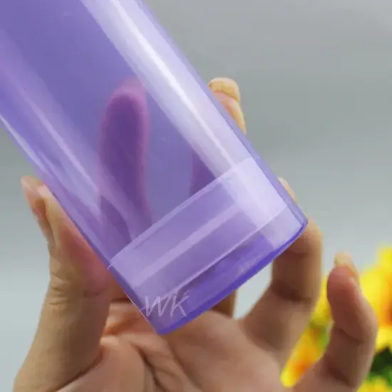 Chai bơm không khí nhựa tím dung tích 50ml, 100ml, 150ml dành cho kem và lotion