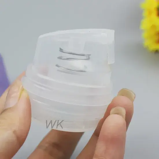Chai bơm không khí nhựa tím dung tích 50ml, 100ml, 150ml dành cho kem và lotion