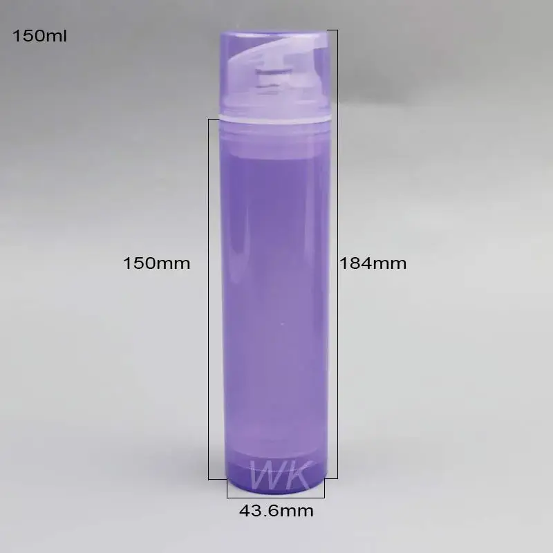 Chai bơm không khí nhựa tím dung tích 50ml, 100ml, 150ml dành cho kem và lotion hình ảnh 18-description