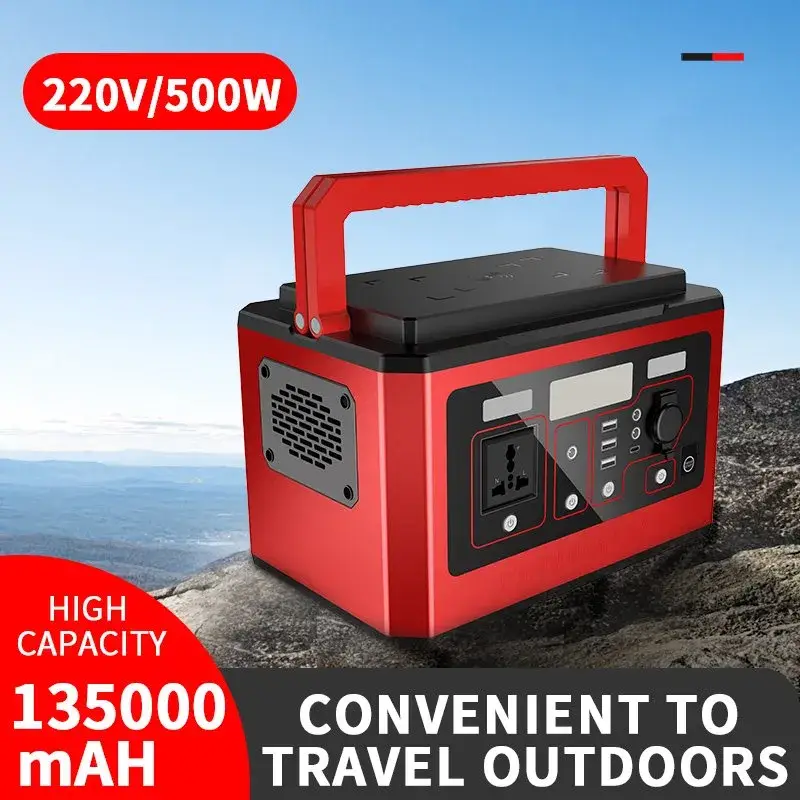 Hệ thống phát điện mini 520W thông minh, sạc bằng năng lượng mặt trời cho gia đình: tiện lợi và hiệu quả