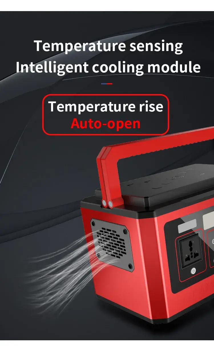 Hệ thống phát điện mini 520W thông minh, sạc bằng năng lượng mặt trời cho gia đình: tiện lợi và hiệu quả hình ảnh 20-description