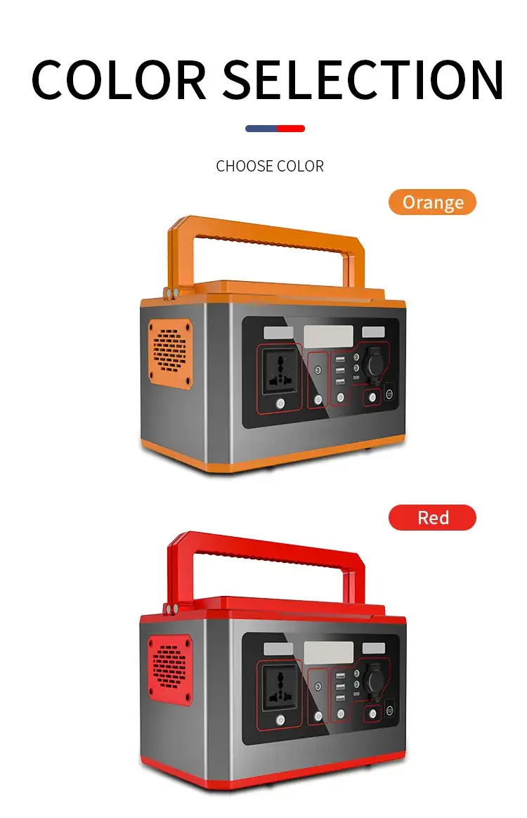 Hệ thống phát điện mini 520W thông minh, sạc bằng năng lượng mặt trời cho gia đình: tiện lợi và hiệu quả hình ảnh 27-description