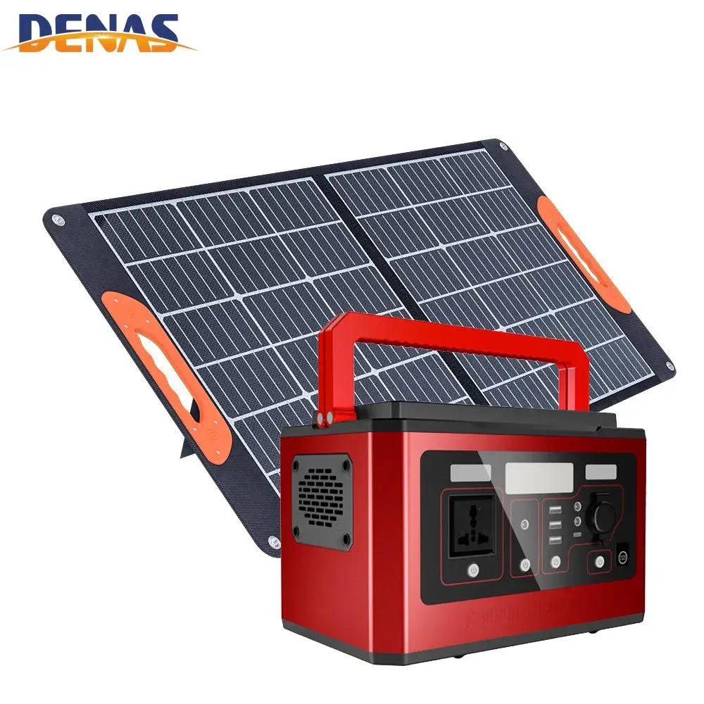 Hệ thống phát điện mini 520W thông minh, sạc bằng năng lượng mặt trời cho gia đình: tiện lợi và hiệu quả