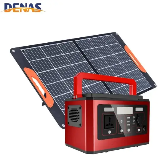 Hệ thống phát điện mini 520W thông minh, sạc bằng năng lượng mặt trời cho gia đình: tiện lợi và hiệu quả hình ảnh 1-description