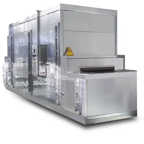 Máy đông lạnh IQF đường hầm 540kg cho trái cây, rau củ, gà, cá, tôm, mì, gia cầm - sản phẩm chất lượng