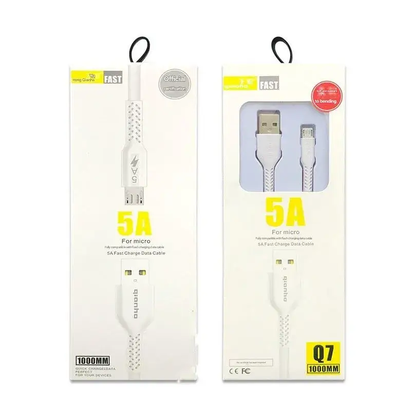 5A Cáp Type-C sạc nhanh phù hợp với sạc siêu nhanh Huawei và sạc nhanh Honor, đóng gói lý tưởng cho bán buôn và quà tặng