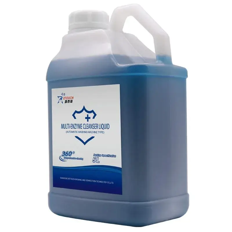Chất tẩy rửa đa enzym 5L có thêm protease kiềm - giúp loại bỏ biofilm hiệu quả