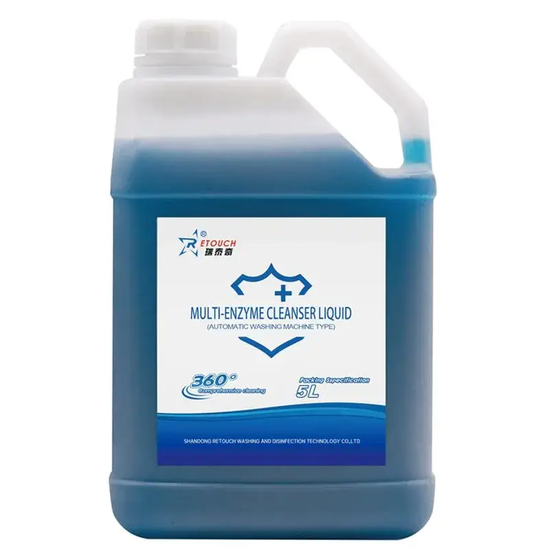 Chất tẩy rửa đa enzym 5L có thêm protease kiềm - giúp loại bỏ biofilm hiệu quả