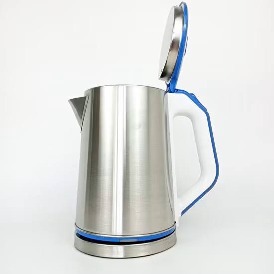 Ấm đun nước không dây 1.8L từ thép không gỉ, dễ sử dụng, thiết bị ấm nước điện tự động