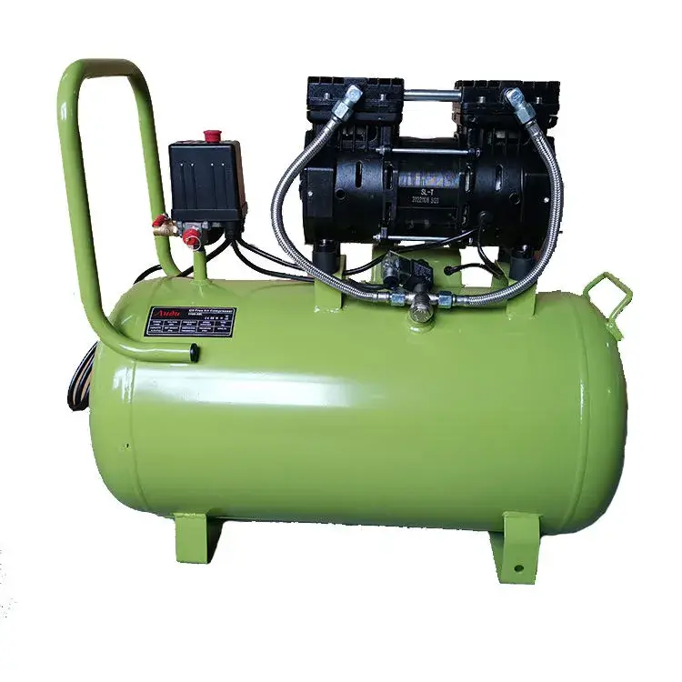 Máy nén khí điện 2.5HP 50Hz 50L - Thiết kế không dầu, không ồn, piston thấp