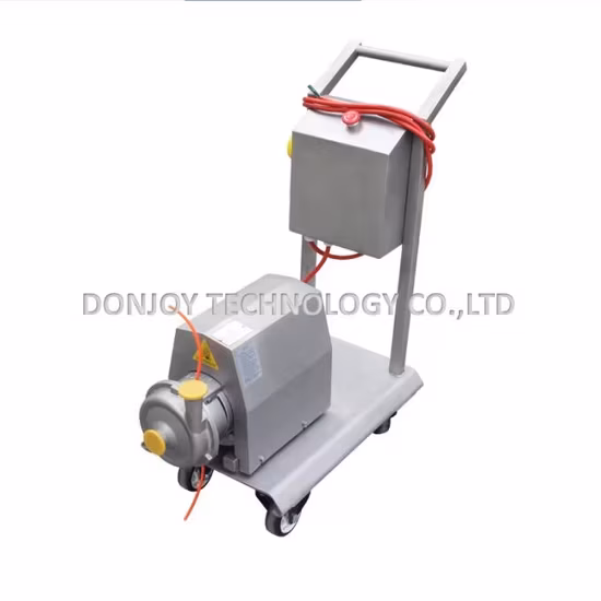 Bơm tự hút inox dùng để vệ sinh loại CIP-L cho chất lỏng độ nhớt thấp