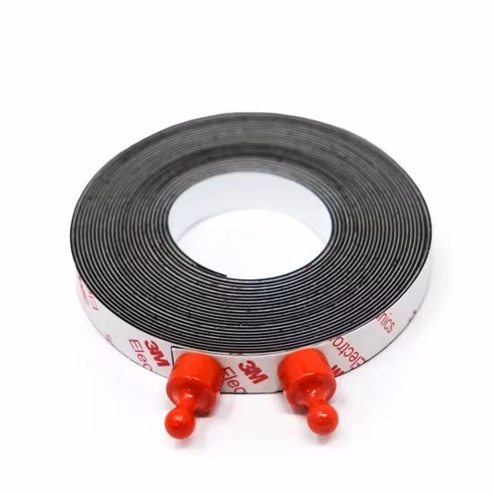 Băng kim loại dẻo với keo tự dính 3m, dải thép ferrous không từ tính dùng để kết nối nam châm