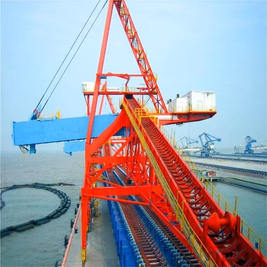Băng tải liên tục xếp hàng tàu có công suất 3000 Tph loại nặng mới