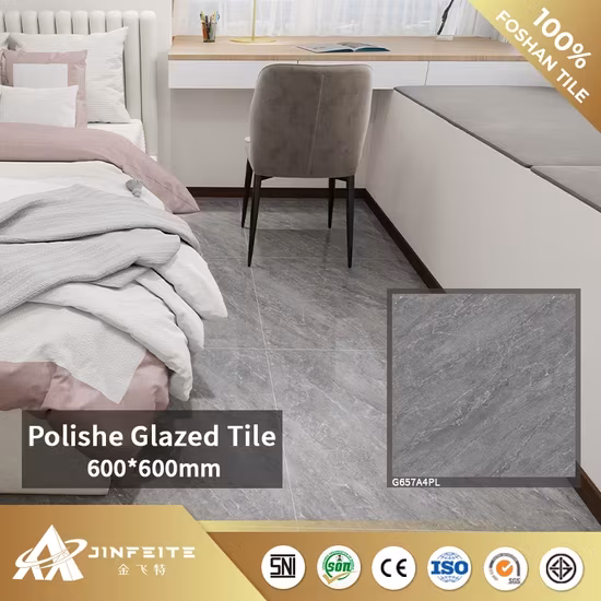 Gạch đá cẩm thạch trắng Carrara 600*600mm, Thiết kế mới từ Nhà máy chất lượng Foshan, Giá bán sỉ