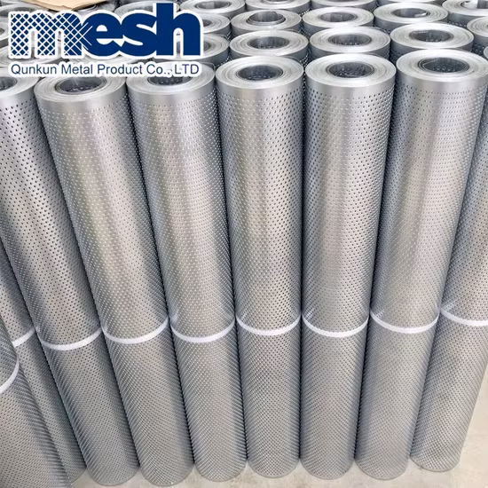 Lưới loa tròn làm từ thép không gỉ, có lỗ perforated