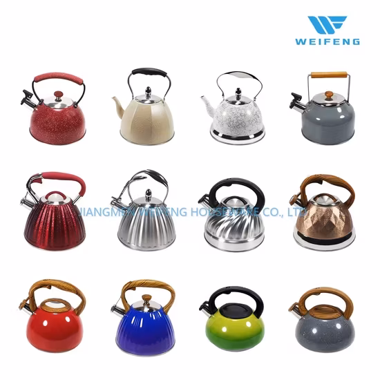 Đun nước inox không gỉ tùy chỉnh - Sản phẩm bán buôn chất lượng với thiết kế màu đỏ độc đáo