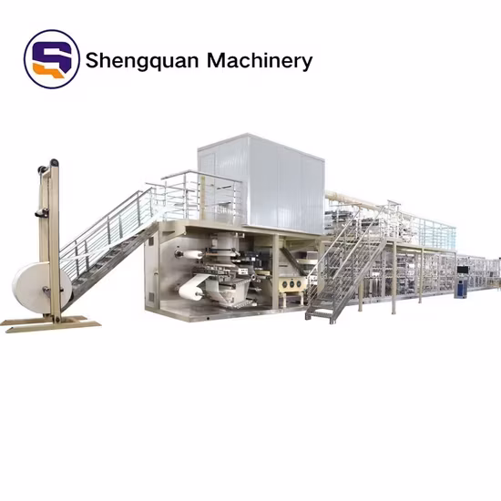 Máy sản xuất tấm lót y tế dùng một lần 300m với hiệu suất cao và tích hợp cảm biến
