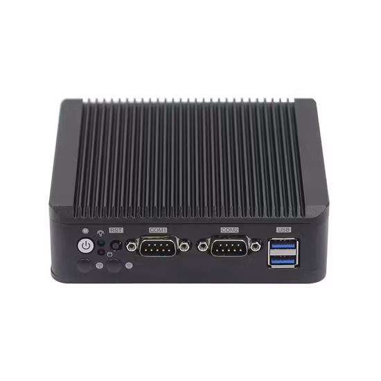 Máy tính công nghiệp không quạt N5000 2LAN DDR4 2COM - Thiết bị nhỏ gọn cho môi trường công nghiệp