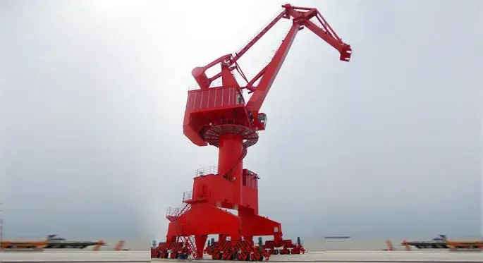 Có thể tin tưởng vào cần cẩu cổng để nâng hạ và vận chuyển hàng hóa nặng