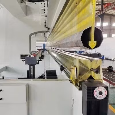 Máy Bẻ Tôn Thủy Lực CNC 200ton và Máy Ép Kim Loại với Hệ Thống Delem Da53t/58t/66t/69t