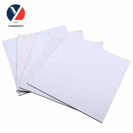 Bảng trang trí 595/603*595/603 mm chất liệu nhựa thạch cao PVC chống ẩm cho trần nhà - Sản phẩm bán chạy