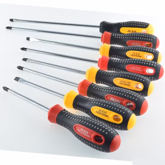 Tay cầm mềm, lưỡi vít Cr-V chất lượng cao được sử dụng rộng rãi trên thị trường quốc tế