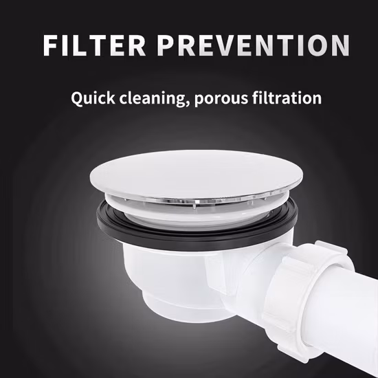 Nắp cống tắm chống mùi, chống côn trùng dễ lắp đặt - Giải pháp xử lý rác thải và thoát nước cho phòng tắm