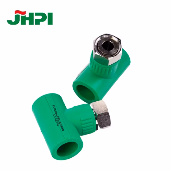 Ống nước xanh Ce chứng nhận, phù hợp với PPR Tee Ráp nối cho máy sưởi nước