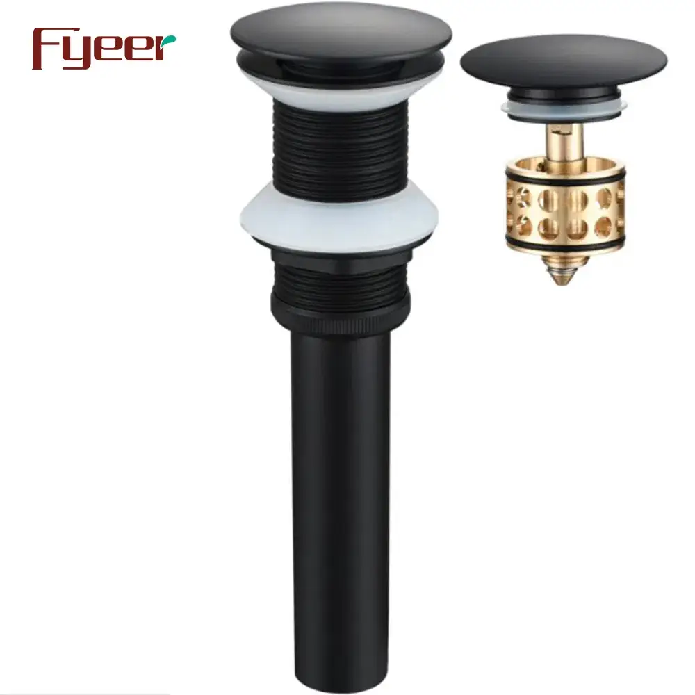 Bộ thoát nước Fyeer không có lỗ thoát nước từ đồng đen chất lượng cao