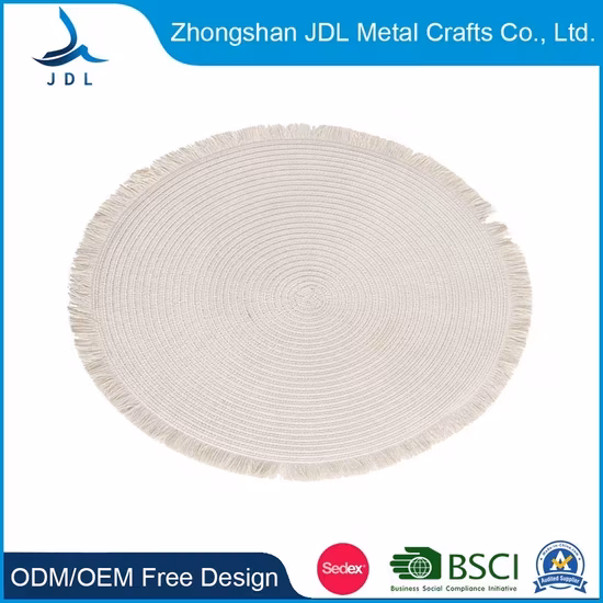 Khăn trải bàn tròn chất lượng cao phù hợp cho nhà hàng, khách sạn và gia đình với đệm sưởi và lót ly bằng vật liệu polyester