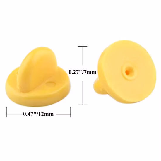 Đinh ghim bướm PVC và đinh ghim cao su đa dạng màu sắc thay thế hiệu quả