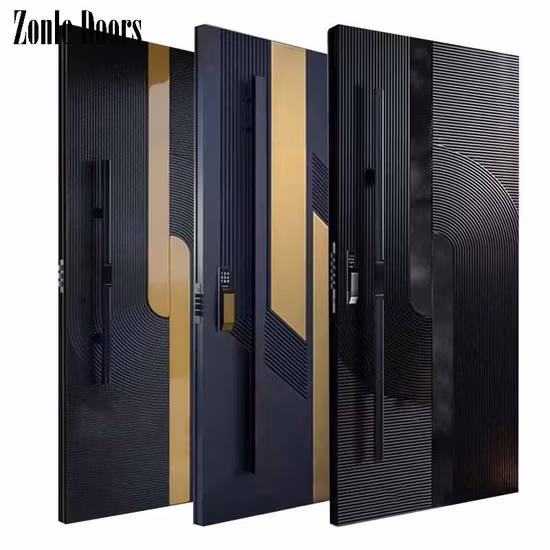 Các lựa chọn cửa cổng bảo mật hiện đại từ vật liệu thép cho cửa chính nhà bạn